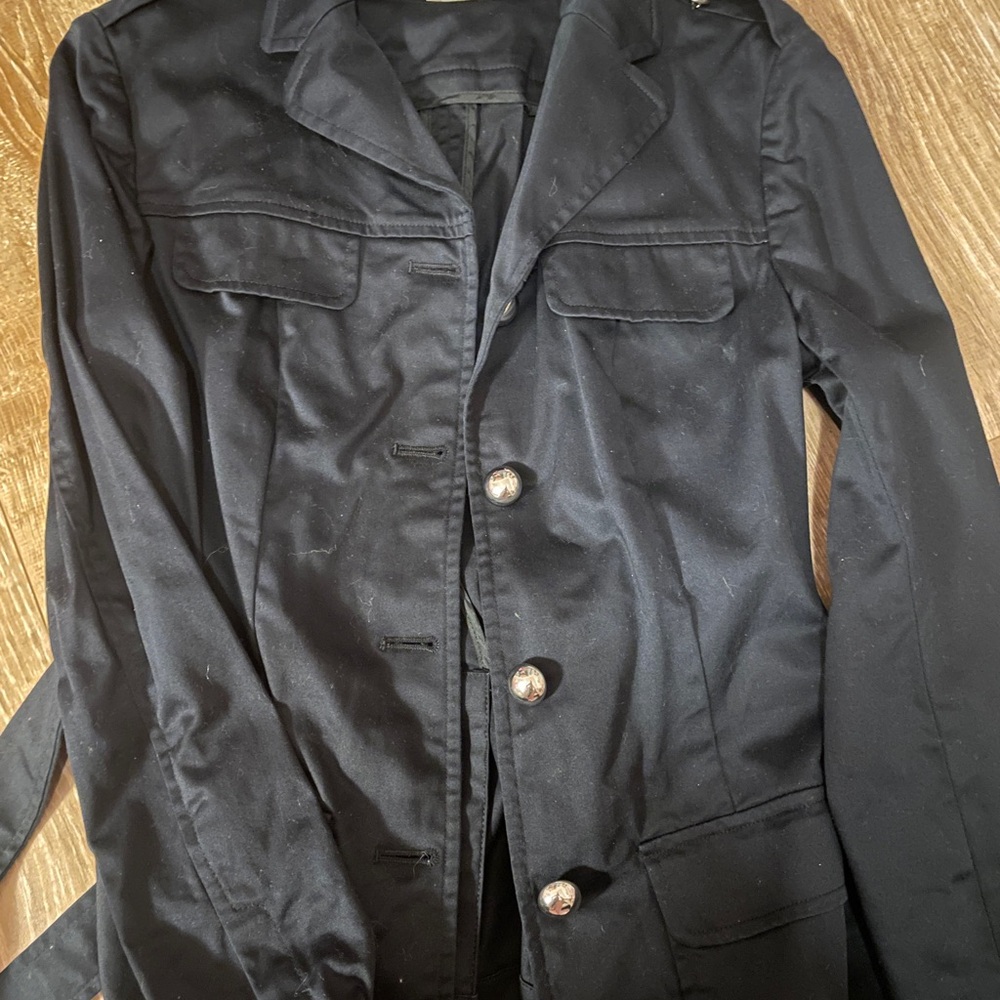 Michael Kors Short Trench Coat Top